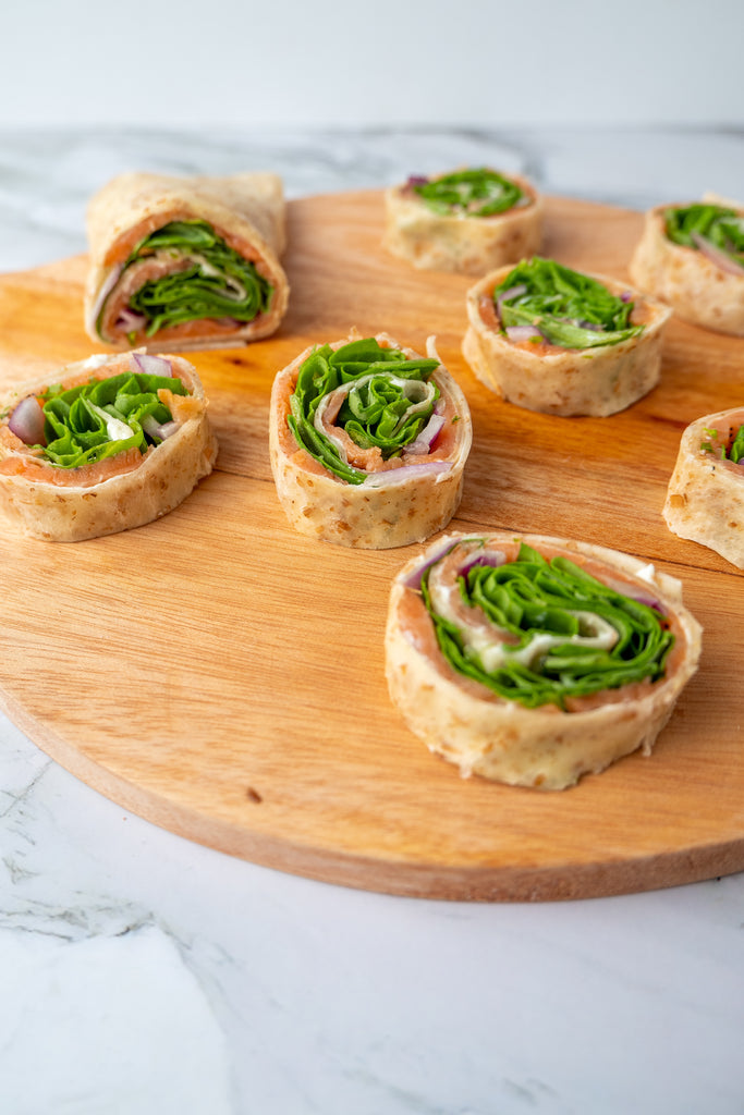 Smoked Salmon Pinwheels