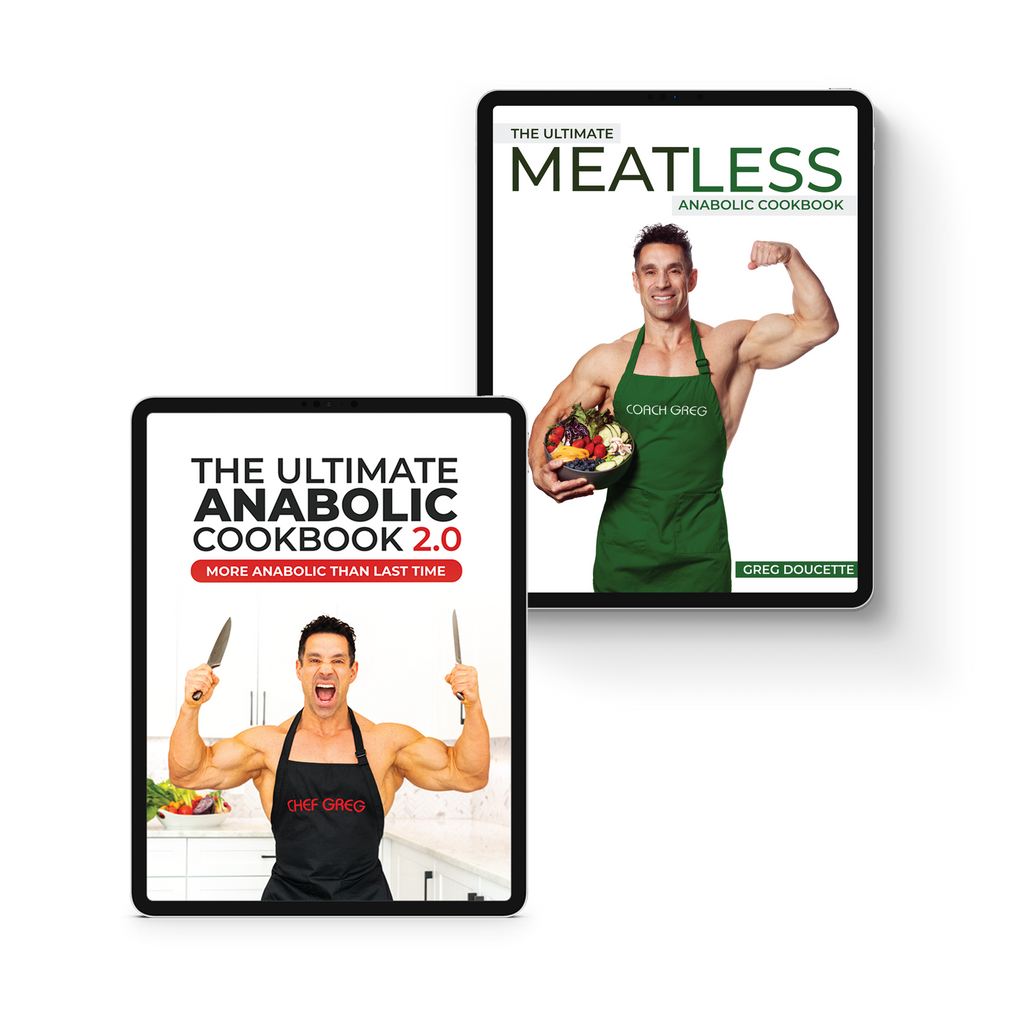 Bundle: The Ultimate Anabolic Cookbook 2.0 + The Ultimate Meatless Anabolic Cookbook *eBooks ONLY